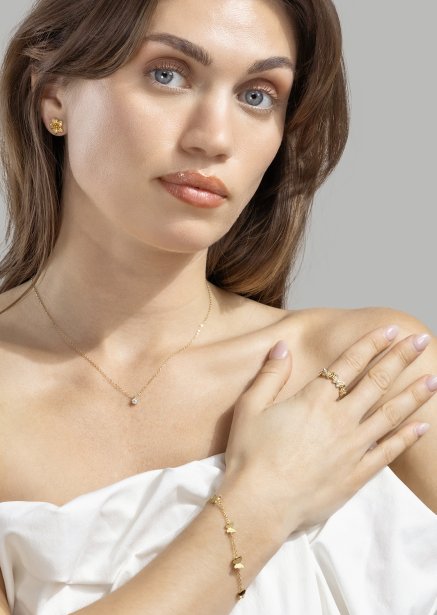 Anillo Flutter – 18k Chapado en oro
