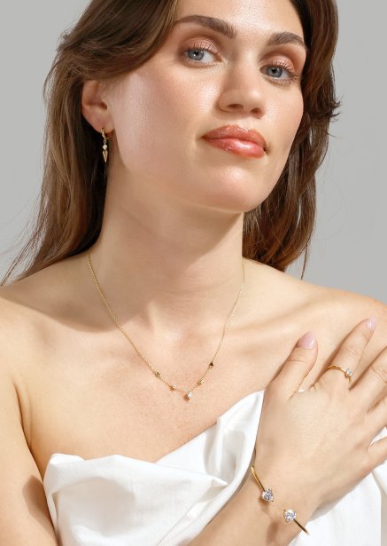 Anillo Lumine - 18k Chapado en oro