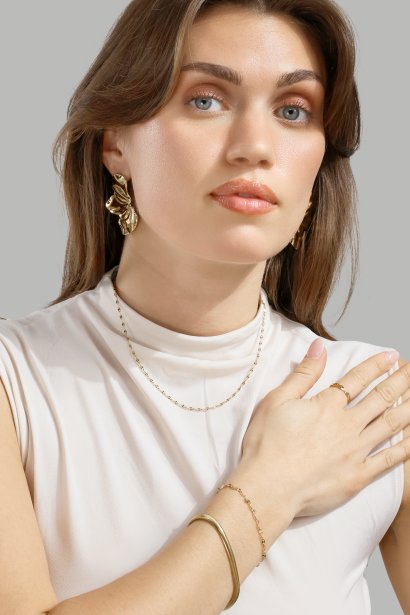 Pulsera Viper – 18k Chapada en oro