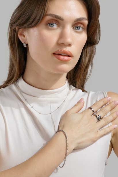 Collar Majestic - Chapado en plata