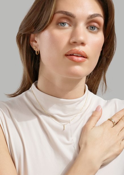 Luminare Pendiente - 18k Chapado en oro