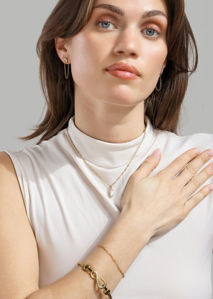 Pulsera Charmly - 18k Chapada en oro