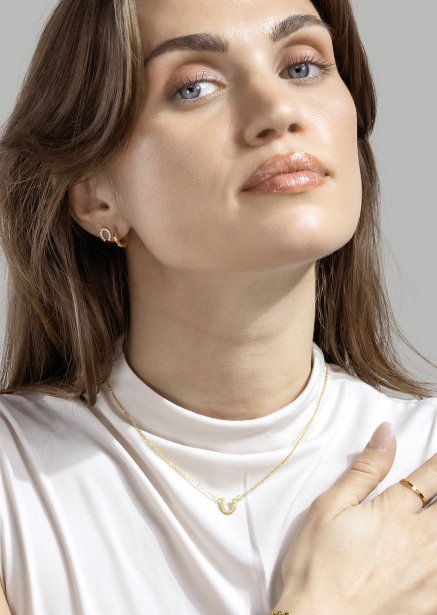 Collar Lycko– 18k Chapado en oro