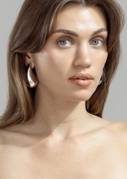 Pendiente Liquid Glow - Chapado en plata