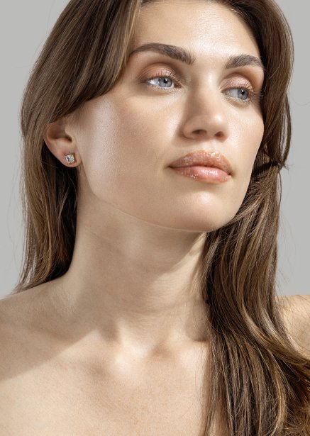 Pendiente Orélie - 18k Chapado en oro