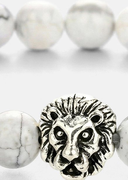 Pulsera de cuentas Lions Crest