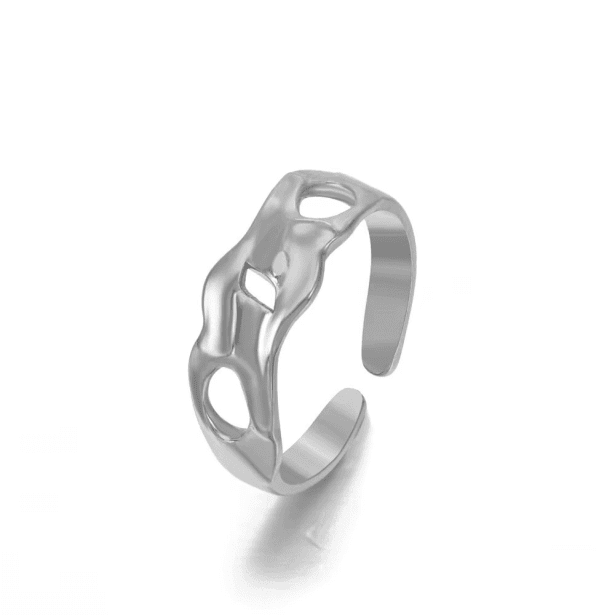 Anillo Amara - Chapado en plata