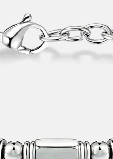 Pulsera de cuentas Obsidian Shield