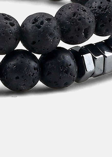 Pulsera de cuentas Onyx Edge