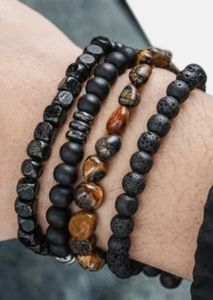 Pulsera de cuentas Granite Realm
