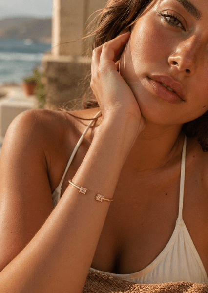 Pulsera Radiance – 18k Chapada en oro