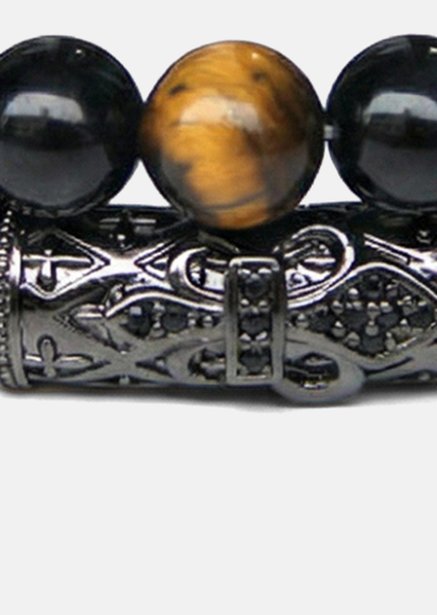 Pulsera de cuentas Onyx Valor