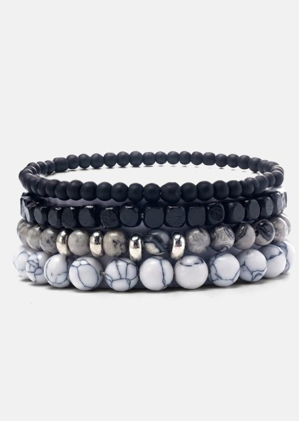 Pulsera de cuentas Ebon Majesty