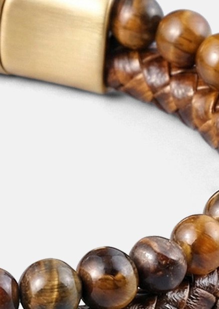Pulsera de cuero Terra Bond