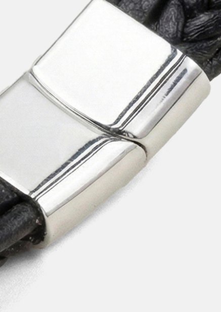 Pulsera de cuero Titan Veil