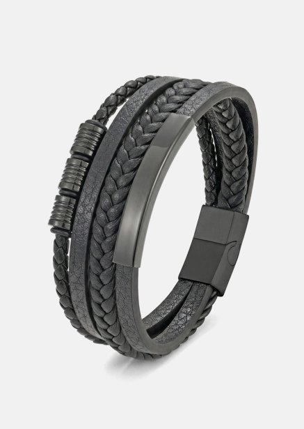 Pulsera de cuero Iron Vow