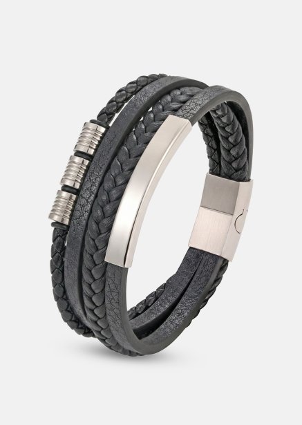 Pulsera de cuero Valor Stride