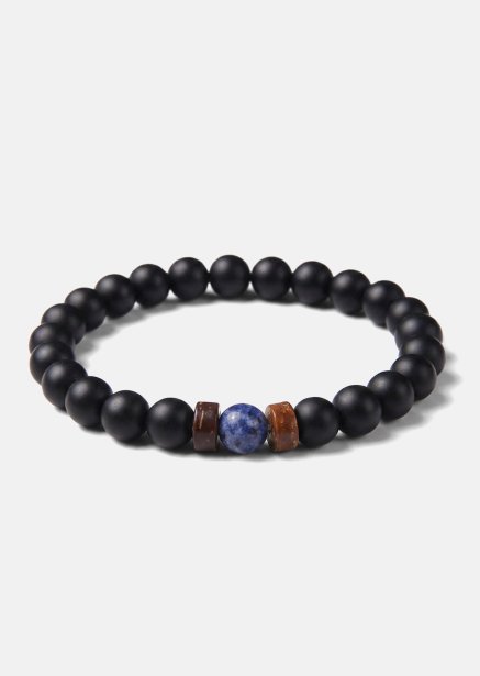 Pulsera de cuentas Obsidian Legacy