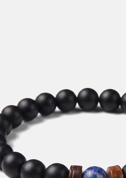 Pulsera de cuentas Obsidian Legacy