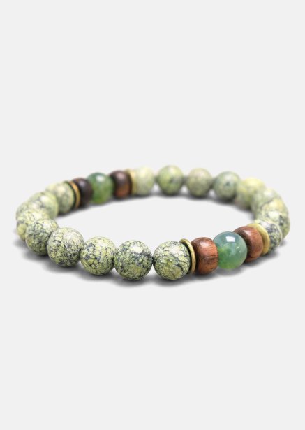 Pulsera de cuentas Verdant Charm