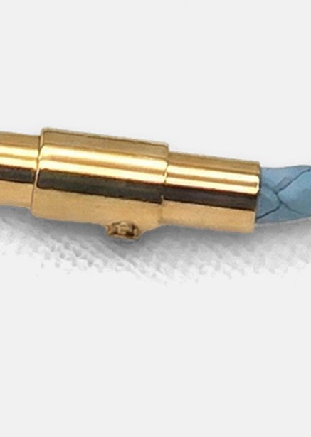 Pulsera de cuero Cerulean Nexus