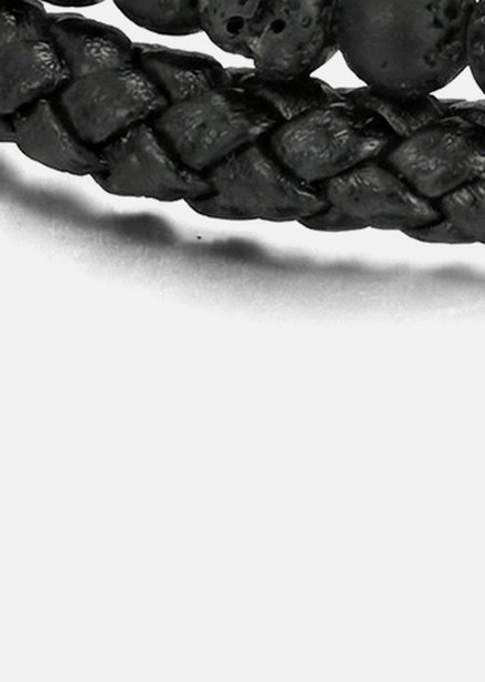 Pulsera de cuero Shadow Embrace