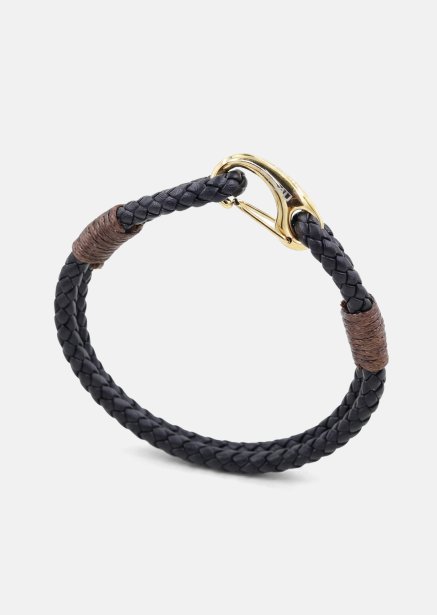 Pulsera de cuero Titan Charm