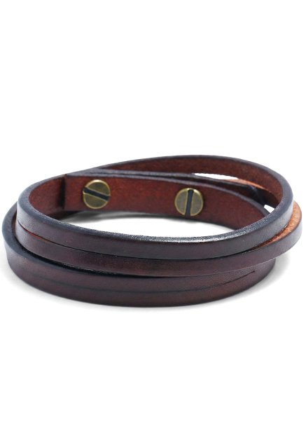 Pulsera de cuero Rugged Stride