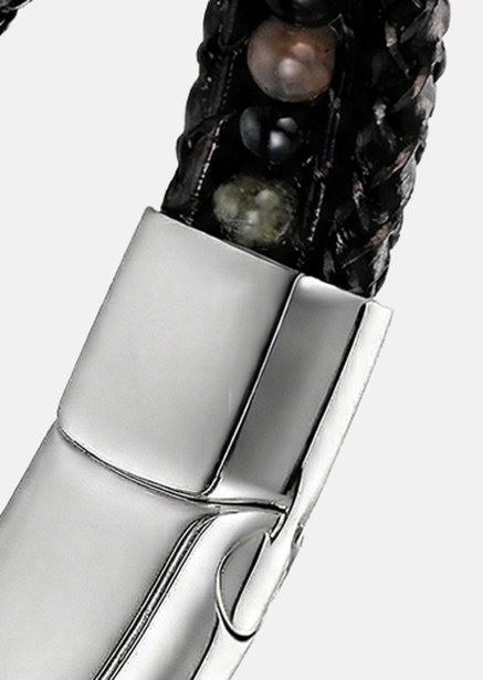 Pulsera de cuero Haven Link