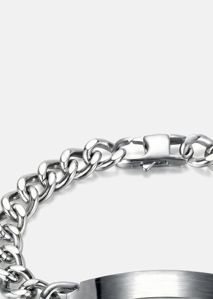 Pulsera Veyron Stone - Chapada en plata