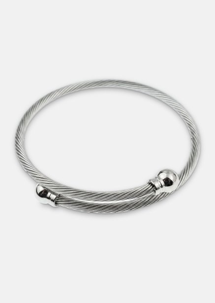 Pulsera Rhyden Span - Chapada en plata