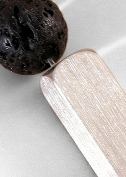 Pulsera de cuentas Obsidian Ridge