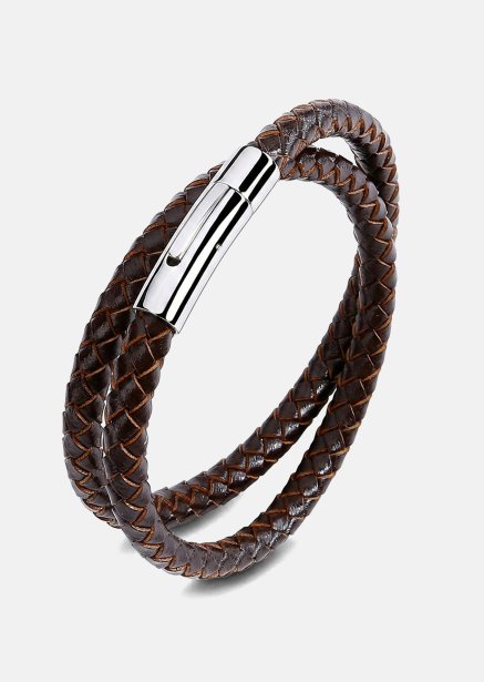 Pulsera de cuero Vanguard Twist