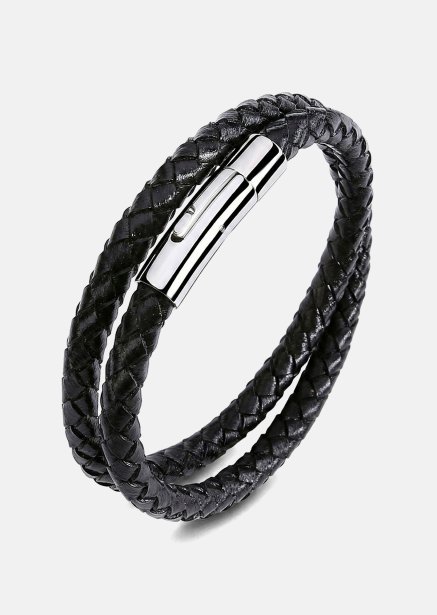 Pulsera de cuero Luxe Tangle