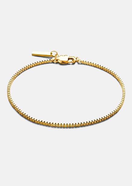 Pulsera Titan Weave - 18k Chapada en oro
