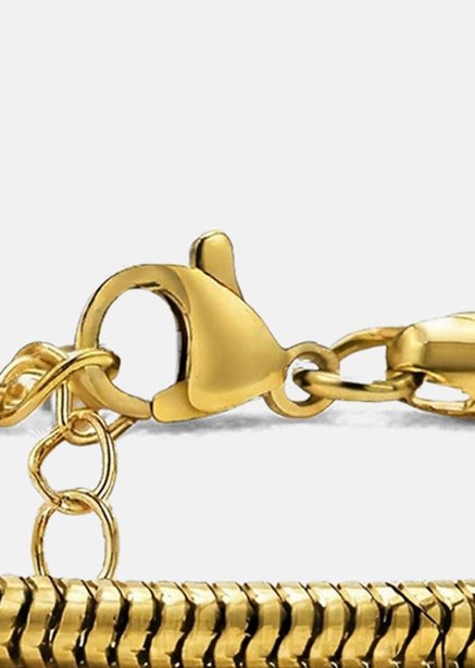Pulsera Valor Stream - 18k Chapada en oro