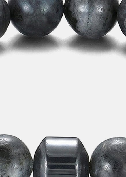 Pulsera de cuentas Obsidian Charm