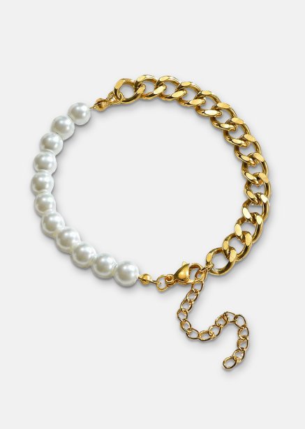 Pulsera Mistral Link - 18k Chapada en oro