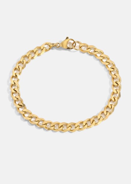 Pulsera Titan Charmer - 18k Chapada en oro