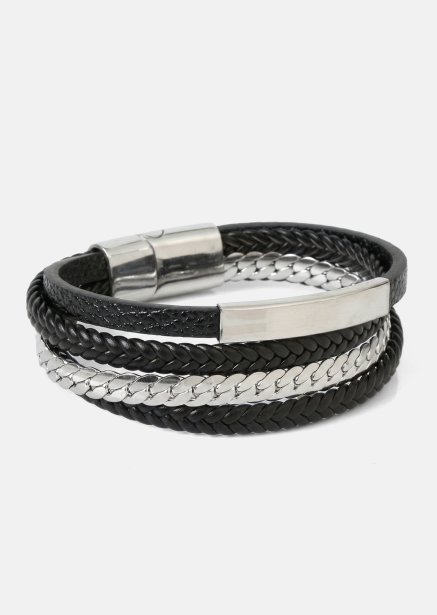 Pulsera de cuero Titan Wrath