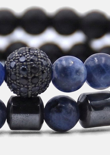 Pulsera de cuentas Midnight Echo