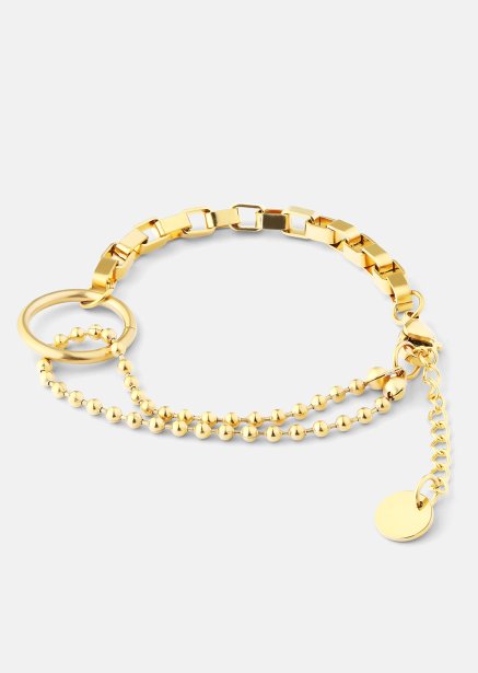 Pulsera Elysian - 18k Chapada en oro