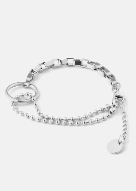 Pulsera Elysian - Chapada en plata