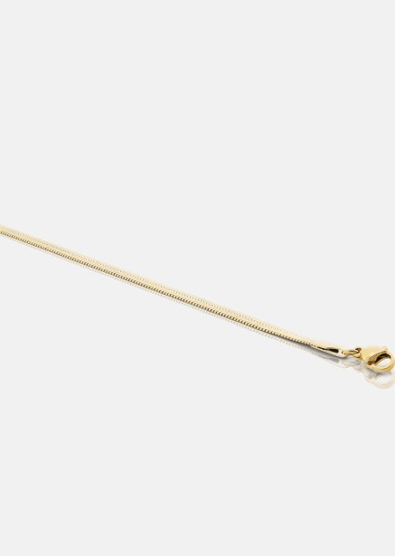 Pulsera Sleek Chain - 18k Chapada en oro