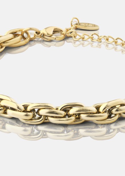Pulsera Shine Link - 18k Chapada en oro