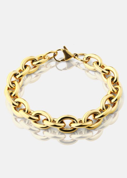Pulsera Loop – 18k Gold Plated