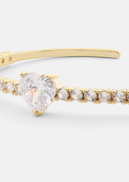 Pulsera Lunara Charm - 18k Chapada en oro