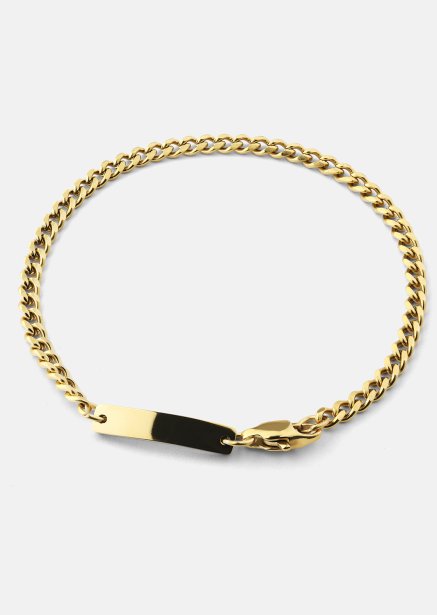 Pulsera Vanguard Chain- 18k Chapada en oro