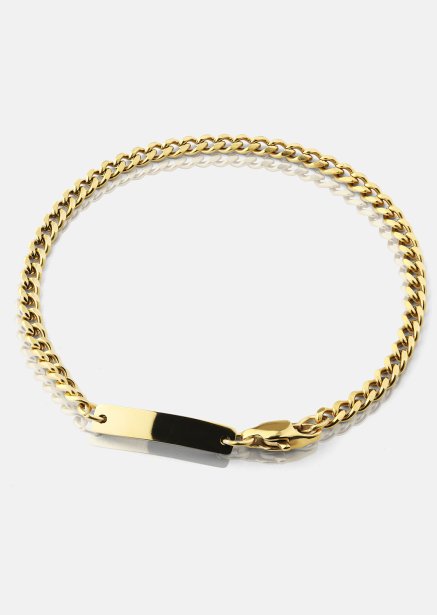 Pulsera Vanguard Chain- 18k Chapada en oro