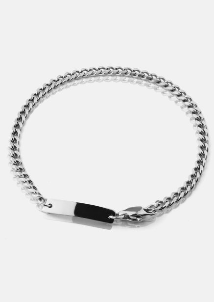 Pulsera Vanguard Chain - Chapada en plata